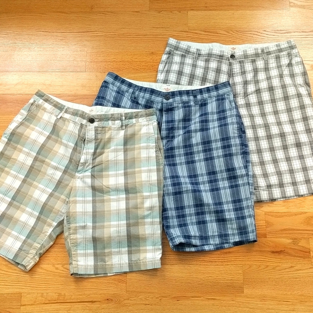 Lot of 3 Dockers Perfect Shorts Size 36